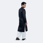 Crown Leaf Embroidered Panjabi